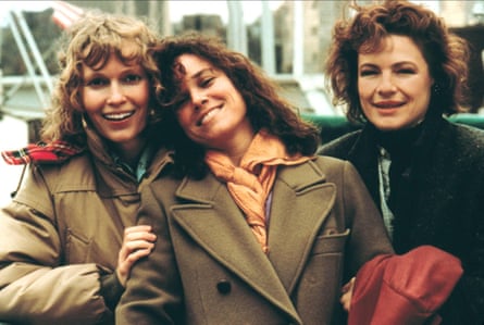 Mia Farrow (left), Barbara Hershey and Dianne Wiest in Hannah and Her Sisters