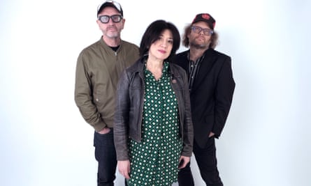 The Miki Berenyi Trio … Kevin McKillop, Miki Berenyi and Oliver Cherer.