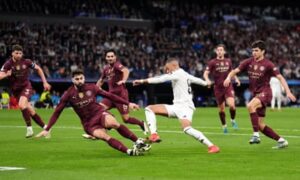 Mbappé hat-trick rips apart Manchester City to send Real Madrid racing through