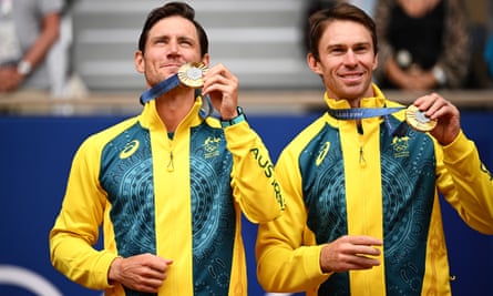 Australia’s Matthew Ebden and John Peers were the gold medallists at the Paris Olympic Games.