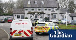 Police search for suspect after woman shot dead at Kent pub