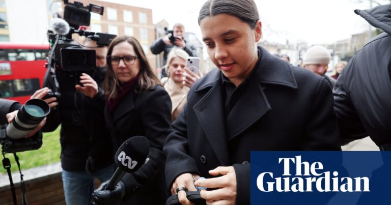 Sam Kerr trial: officer did not mention impact of ‘stupid and white’ comments in first statement, court hears