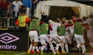 Serbia and Albania move on from ‘drone’ game but tensions still simmer