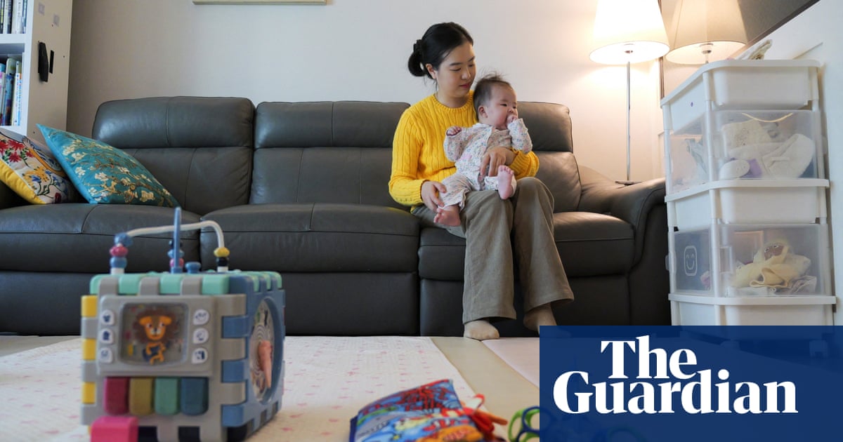 South Korea birthrate rises for first time in nine years amid surge in marriages