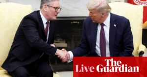 Trump praises Starmer as a ‘special man’ as they meet at the White House – follow live