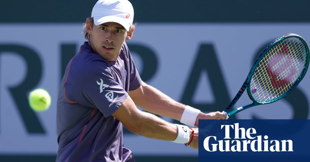 Alex de Minaur dominant in march to Indian Wells last 16