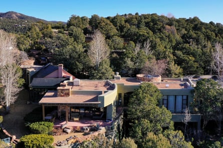 The house owned by actor Gene Hackman and his wife Betsy Arakawa.