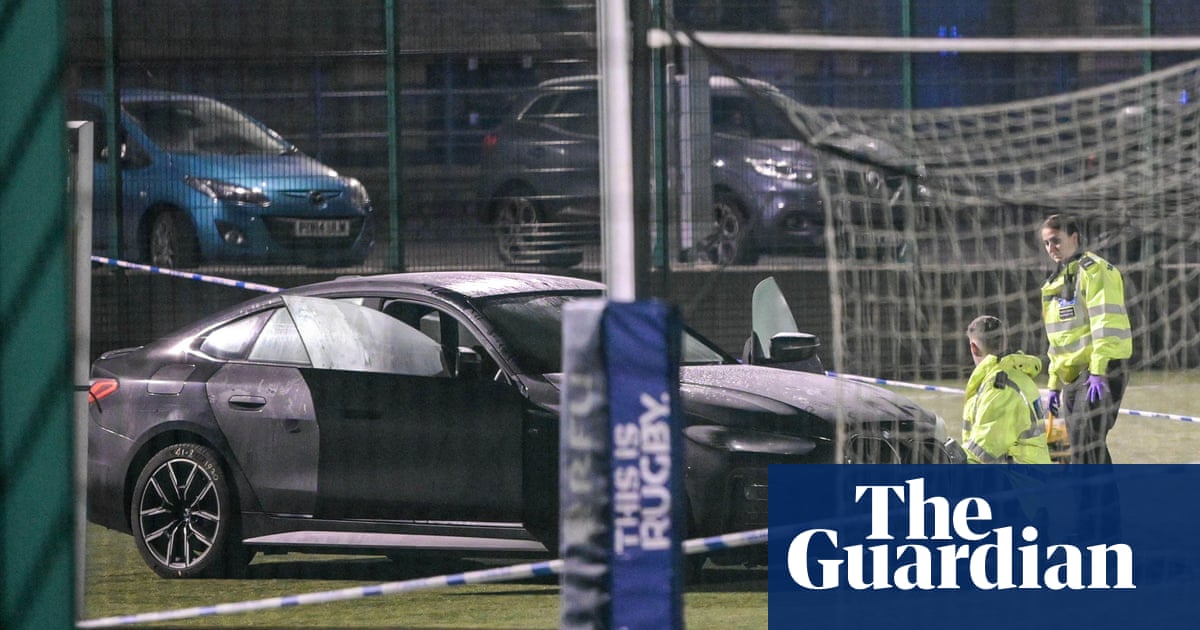 Child dies after car driven on to sports pitch in Cumbria