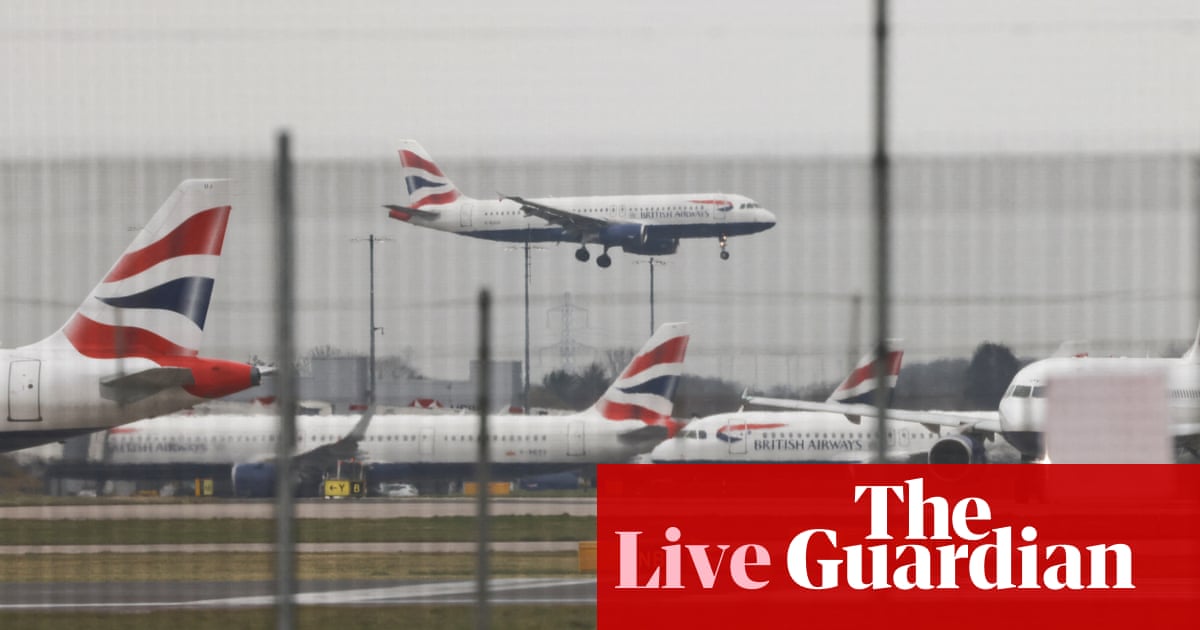 Energy secretary orders investigation into Heathrow disruption – as it happened