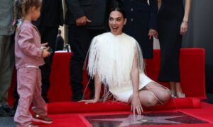 Gal Gadot’s Walk of Fame ceremony disrupted by political protesters