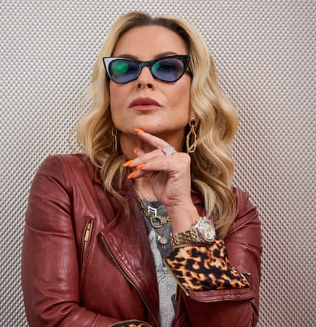 In ‘100% full menopause’ … Anastacia.