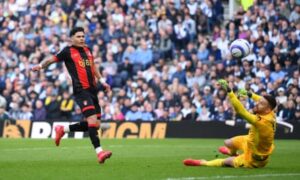 Kepa pays penalty as Son earns point for Spurs in thriller against Bournemouth