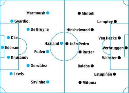 Manchester City v Brighton