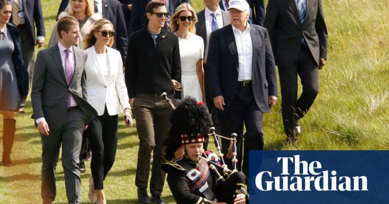 Scotland’s first minister holds ‘warm’ meeting with Eric Trump in Edinburgh