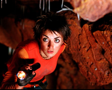 Going down … Nora-Jane Noone as Holly in The Descent.