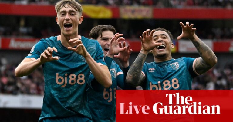 Arsenal v Bournemouth: Premier League – live