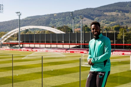 Iñaki Williams, pictured at Lezama