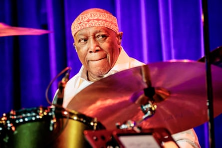 Billy Cobham performing in 2024.