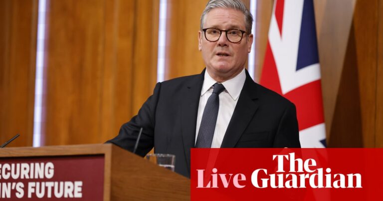 Labour MP says Starmer’s ‘island of strangers’ warning over immigration mimics scaremongering of far right – as it happened