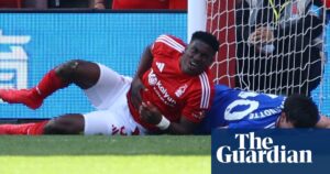 Nottingham Forest’s Taiwo Awoniyi placed in induced coma after surgery