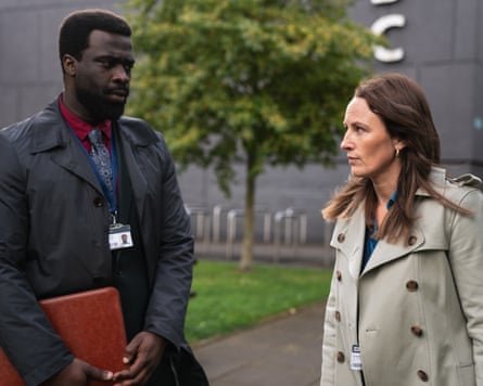 Jordan Kouame and Helen Beehan inseries two of Malpractice