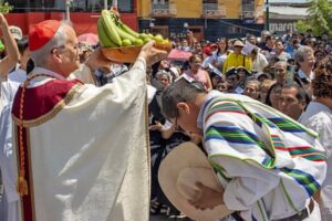 ‘The pope is Peruvian’: elation in country where pontiff served as bishop