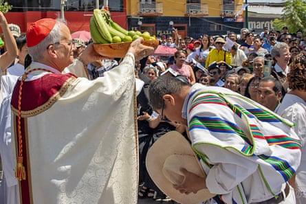 ‘The pope is Peruvian’: elation in country where pontiff served as bishop