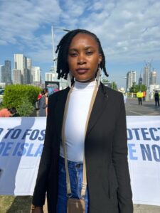 Ugandan ​​activist​ asks HSBC to put ‘lives before profit’ as campaigners target bank’s AGM