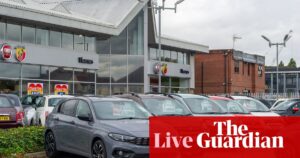 UK business activity falls for the first time since October 2023 as trade tensions hurt economy, and car sales slide – business live