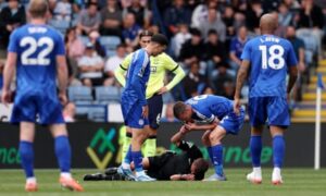 Vardy ends Leicester’s home drought to keep Southampton stuck on 11 points